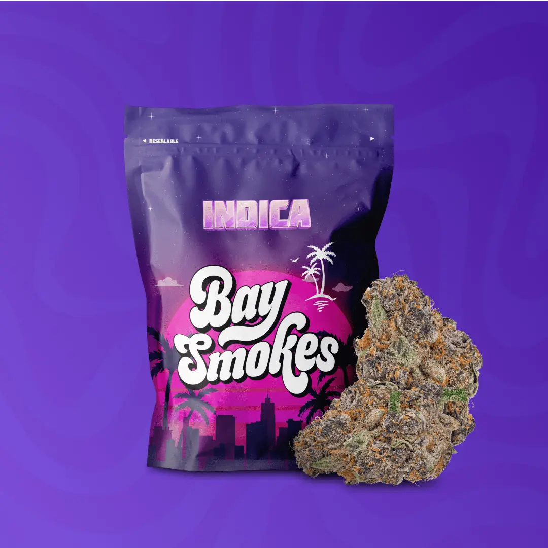 Blue Cherry Gelato– THCa Flower - Bay Smokes