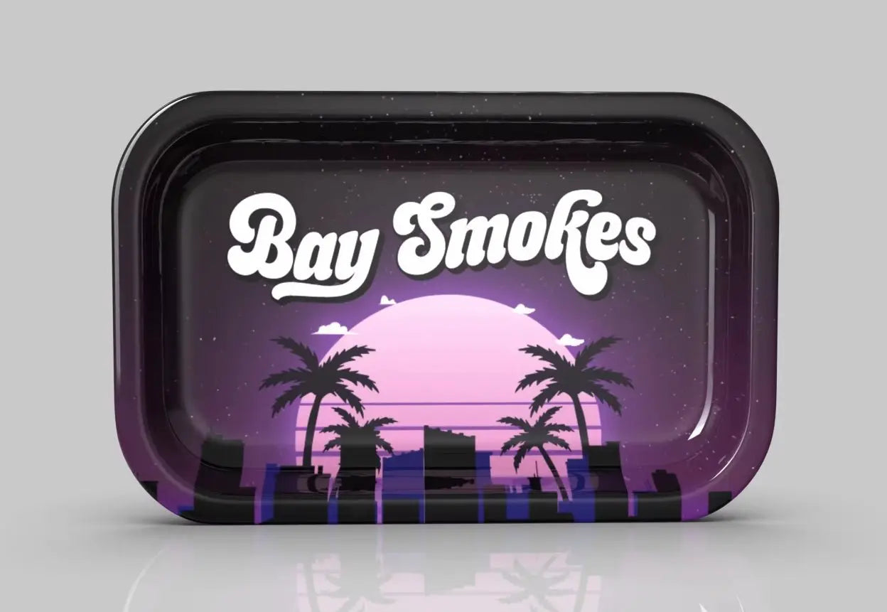 Bay Smokes Rolling Tray - Bay Smokes