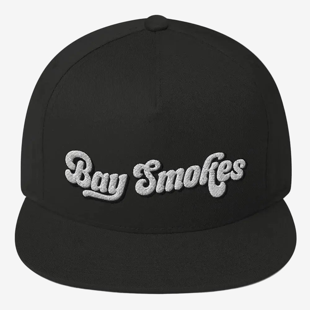 Fitted Hat – Black - Bay Smokes