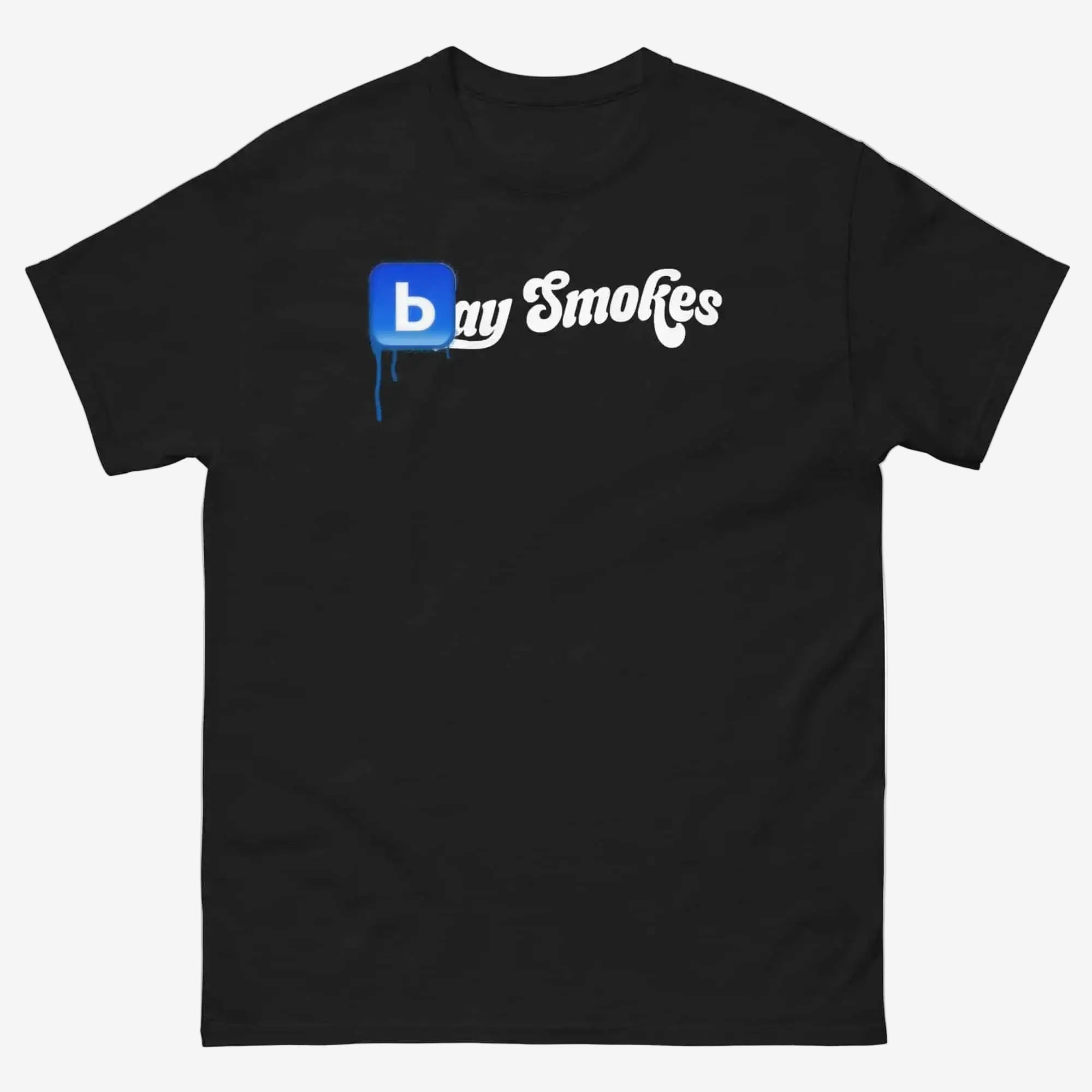 B Logo Tee – Black - Bay Smokes
