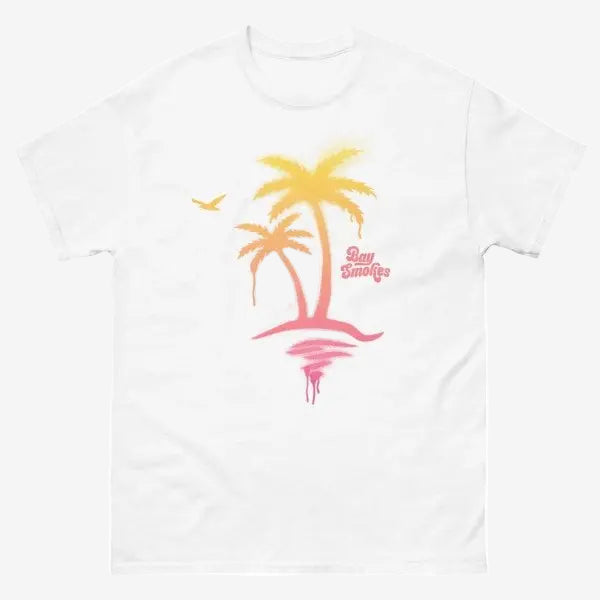 Graffiti Tee – White - Bay Smokes
